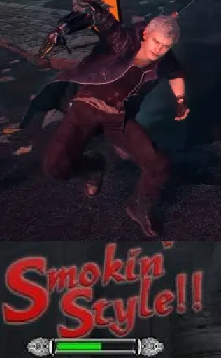 🔺 Стикер «Devil May Cry - Spardaposting» для Telegram
