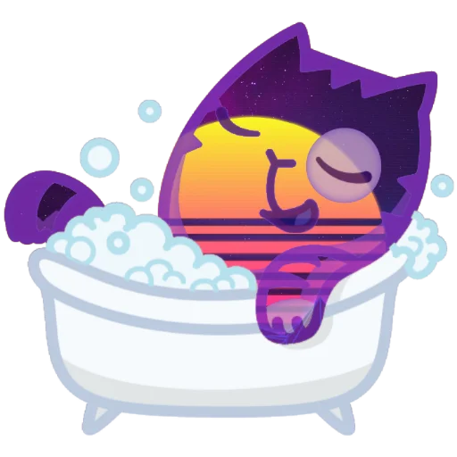 😉 Стикер «Wavecat Persik» для Telegram