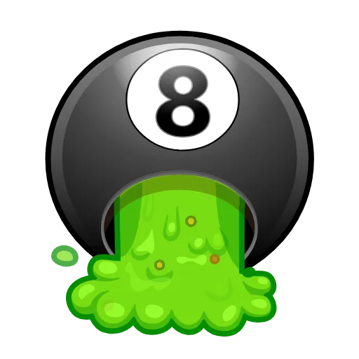 🤮 Стикер «8 Ball» для Telegram