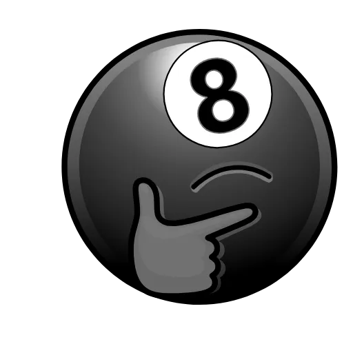 🤔 Стикер «8 Ball» для Telegram