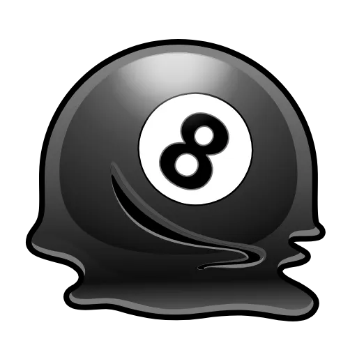 🫠 Стикер «8 Ball» для Telegram