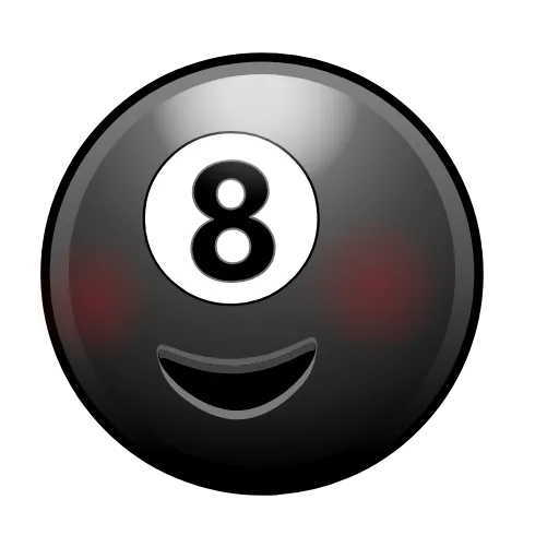 Эмодзи 8 Ball для Telegram — скачать