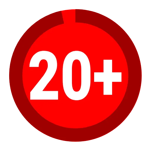 🚫 Эмодзи «Age Restriction» для Telegram