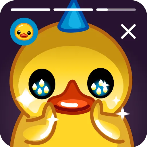 🎂 Стикер «Duck X2» для Telegram