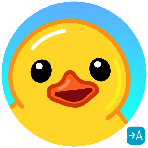 🗣 Стикер «Duck X2» для Telegram