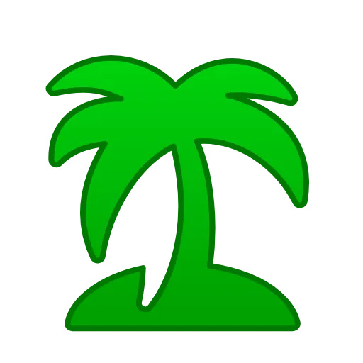 🏝 Стикер «Status» для Telegram