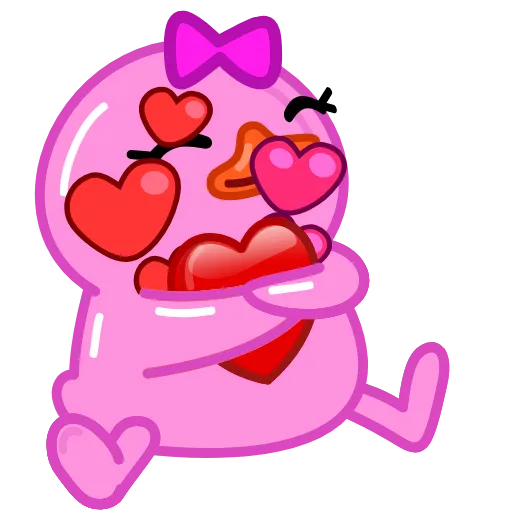 🎁 Стикер «Utya Loves NFT» для Telegram