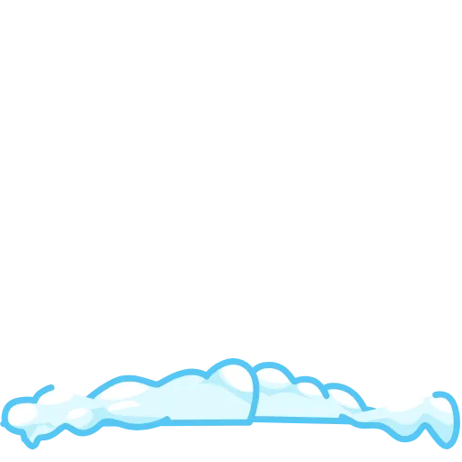 ❄️ Эмодзи «White Christmas Emoji» для Telegram