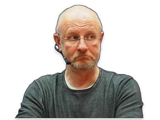 ❤️ Стикер «Дмитрий Пучков гоблин» для Telegram