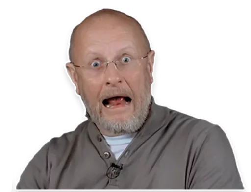 ❤️ Стикер «Дмитрий Пучков гоблин» для Telegram