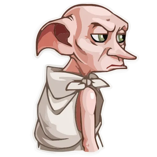 😒 Эмодзи «Dobby» для Telegram