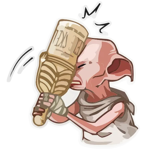 🫨 Эмодзи «Dobby» для Telegram
