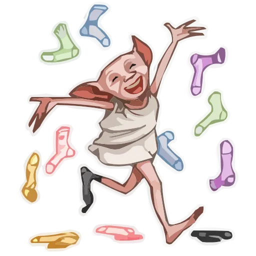 🥳 Эмодзи «Dobby» для Telegram