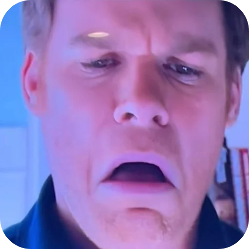 ☹ Стикер «Dexter» для Telegram