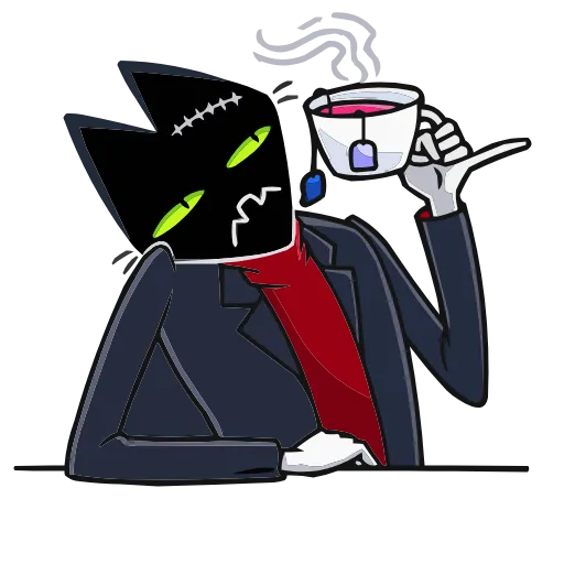 ☕️ Эмодзи «Доктор Злюкс» для Telegram