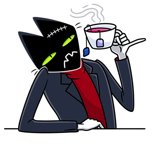 ☕️ Стикер «Доктор Злюкс Без Текста» для Telegram