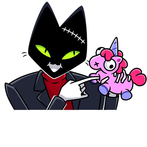 🦄 Стикер «Доктор Злюкс Без Текста» для Telegram