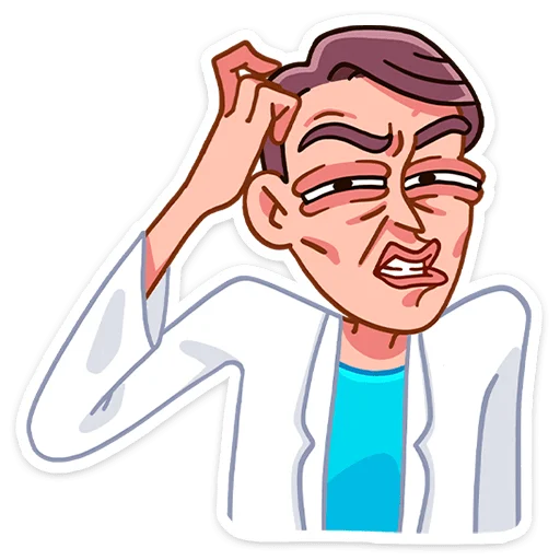 🤔 Стикер «Доктор Алексеев» для Telegram