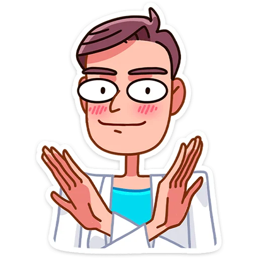 🙅‍♂ Стикер «Доктор Алексеев» для Telegram