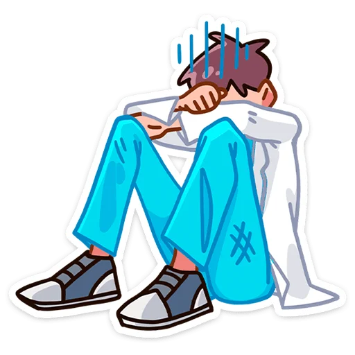 😔 Стикер «Доктор Алексеев» для Telegram