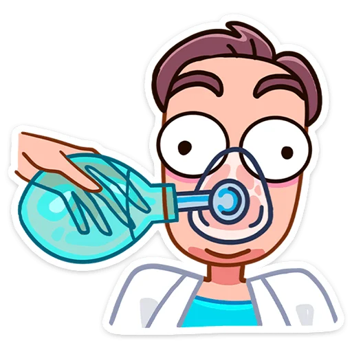 😶 Стикер «Доктор Алексеев» для Telegram