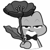 🌺 Эмодзи «Пёсий вой» для Telegram