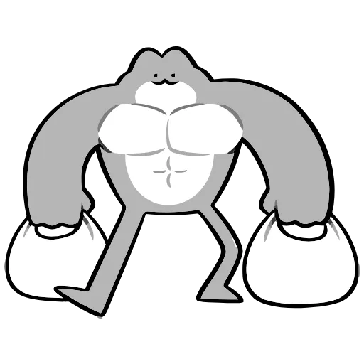 💪 Эмодзи «Пёсий вой» для Telegram
