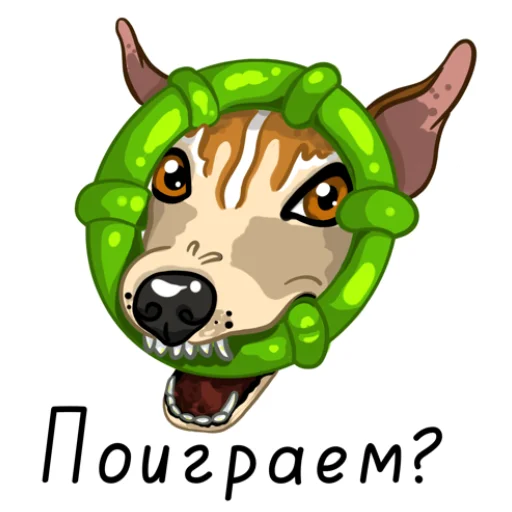 ⚽️ Стикер «Джек-Рассел» для Telegram