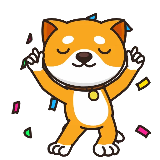 🥳 Стикер «Dog Mememania» для Telegram