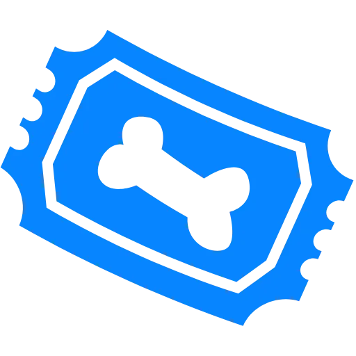 🎫 Эмодзи «#dog» для Telegram