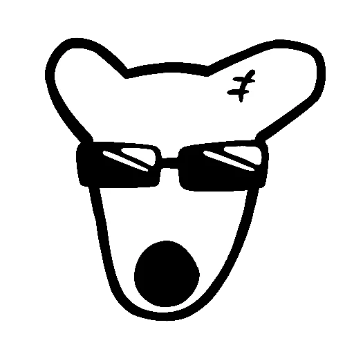 😎 Стикер «DOGS IN COLOUR» для Telegram