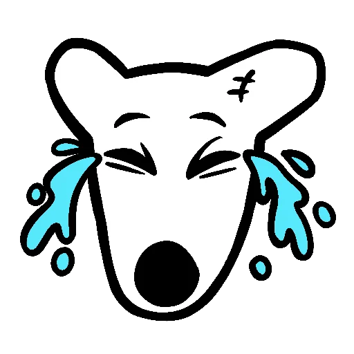 😂 Стикер «DOGS IN COLOUR» для Telegram
