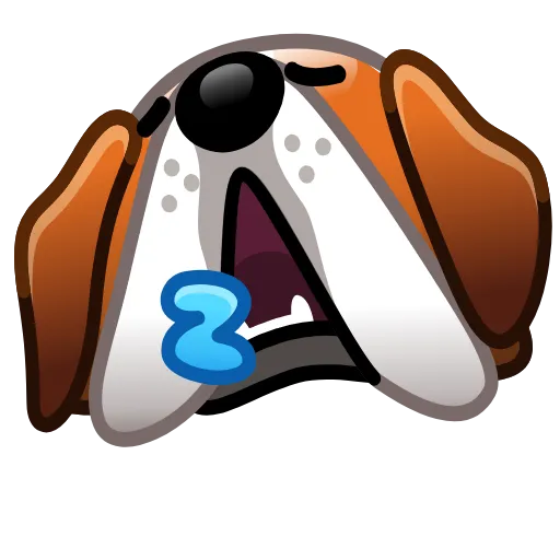 😴 Эмодзи «Dogs Emoji» для Telegram