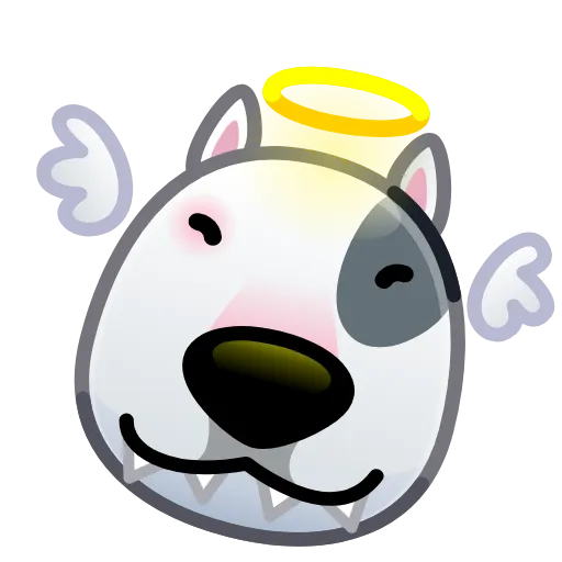 😇 Эмодзи «Dogs Emoji» для Telegram