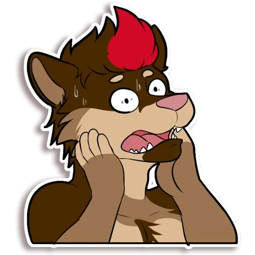 🤩 Стикер «Dog Style» для Telegram