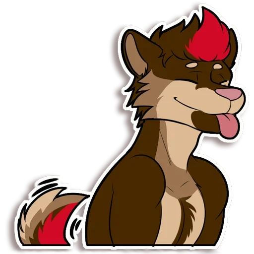 🤩 Стикер «Dog Style» для Telegram