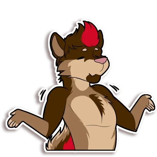 🤪 Стикер «Dog Style» для Telegram