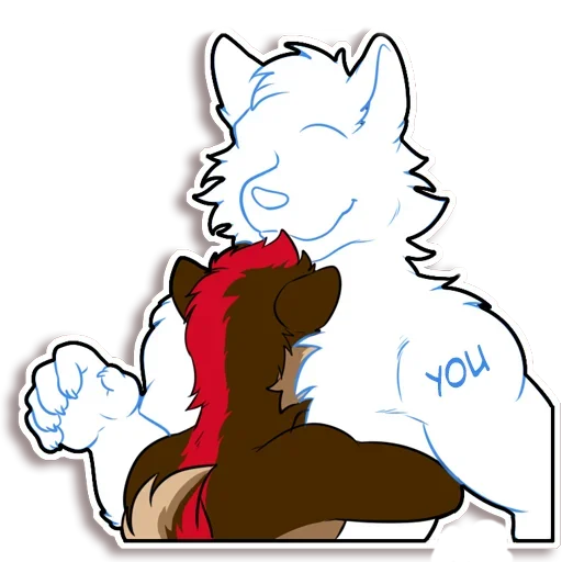 😜 Стикер «Dog Style» для Telegram