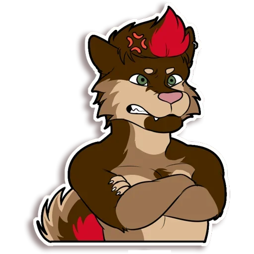 🤩 Стикер «Dog Style» для Telegram