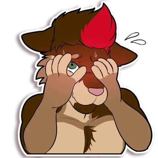 🤨 Стикер «Dog Style» для Telegram