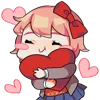 ❤️ Эмодзи «doki doki 2.» для Telegram