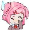 😓 Эмодзи «doki doki 2.» для Telegram