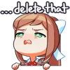 😩 Эмодзи «doki doki 2.» для Telegram