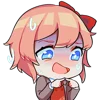 😥 Эмодзи «doki doki 2.» для Telegram