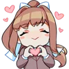 ☺️ Эмодзи «doki doki 2.» для Telegram