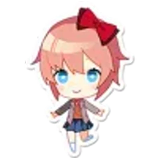 Эмодзи Doki Doki Literature Club для Telegram — скачать