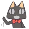 🐈‍⬛ Эмодзи «Doko Demo Issyo» для Telegram