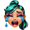 😭 Эмодзи «doll emoji» для Telegram
