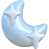 🌙 Эмодзи «Blue emoji» для Telegram