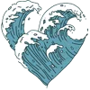 🌊 Эмодзи «Blue emoji» для Telegram
